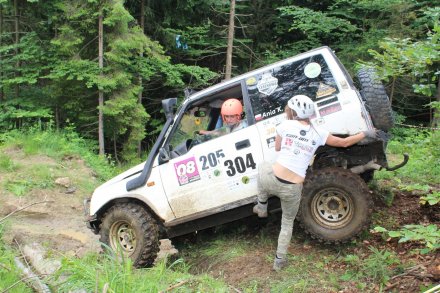 Z trasy rajdu Women's Challenge 4x4